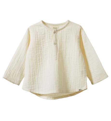 Nature Baby Caravan Shirt Muslin - Natural