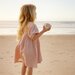 Nature Baby Albertine Dress - Rose Dust Crinkle