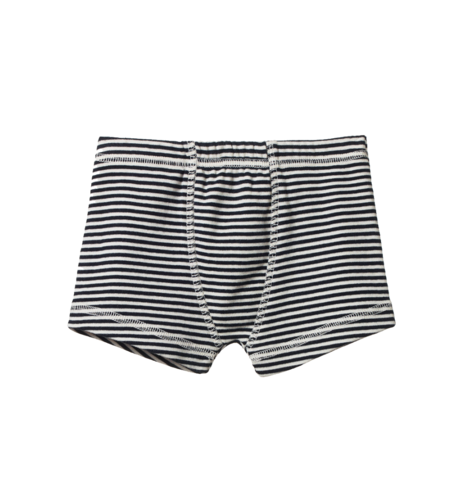 Nature Baby Boxer Shorts - Navy Stripe
