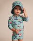 Huxbaby Racer Dino Swimsuit Shortie