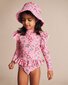 Huxbaby Strawberry Garden Frill Swimsuit