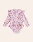 Huxbaby Strawberry Garden Frill Swimsuit