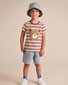Huxbaby Furry Huxbear Tee Vintage Stripe