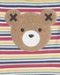 Huxbaby Furry Huxbear Tee Vintage Stripe