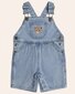 Huxbaby Dreamy Denim Short Overalls
