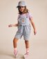 Huxbaby Dreamy Denim Short Overalls