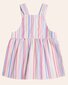 Huxbaby Pastel Stripe Pinafore Dress