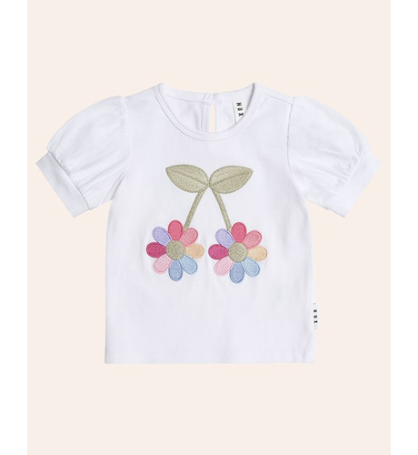 Huxbaby Flower Power Puff Sleeve Tee