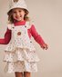 Huxbaby I Heart Cake Pinafore Dress