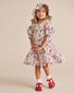 Huxbaby Stawberry Garden Tiered Smock Dress