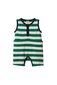 Nature Baby Camper Suit - Peppermint/Navy Stripe