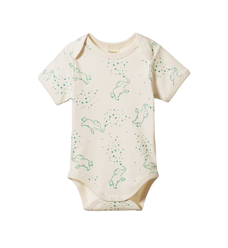 Nature Baby S/S Bodysuit - Fairground Print