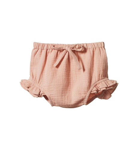 Nature Baby Petal Bloomers Muslin - Rose Dust