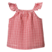 Nature Baby Petal Set Gingham - Red Check