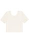 Rylee + Cru Pointelle Tee Ivory - Ivory