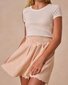 Rylee + Cru Pointelle Tee Ivory - Ivory