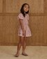 Rylee + Cru Tiered Mini Skirt - Blush Fleur (Pre-order)