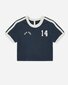 Rylee + Cru Baby Doll Tee - Navy (Pre-order)