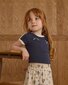 Rylee + Cru Baby Doll Tee - Navy (Pre-order)