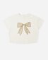 Rylee + Cru Boxy Tee - Bow (Pre-order)