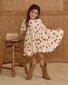 Rylee + Cru Rose Dress - Golden Apples (Pre-order)