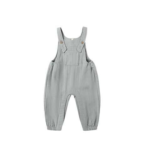 Quincy Mae Baby Overall - Steel Blue (Pre-order)