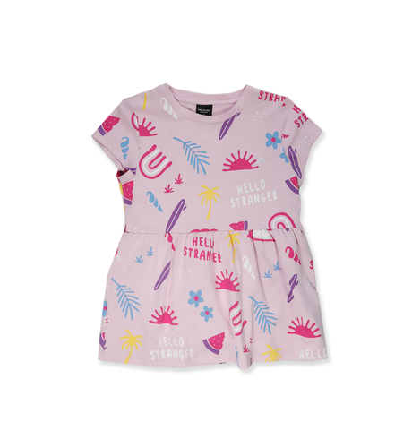 Hello Stranger Daze S/S Tee - Pink