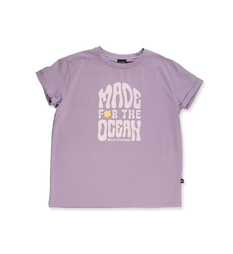 Hello Stranger Made For The Ocean Bailey Tee - Purple
