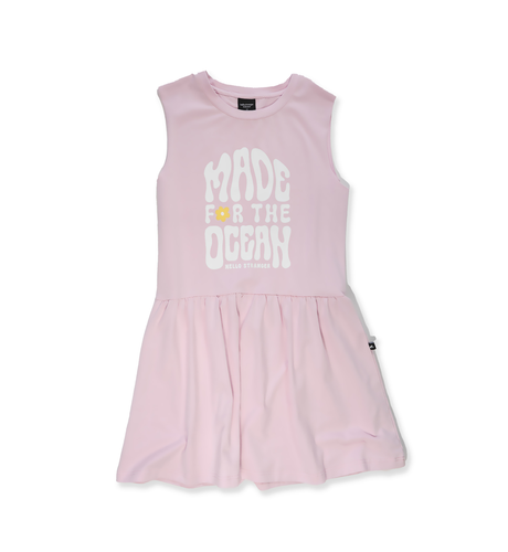 Hello Stranger Girls Vacay Dress - Pink