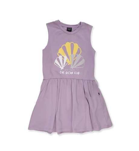 Hello Stranger Girls Vacay Dress - Purple
