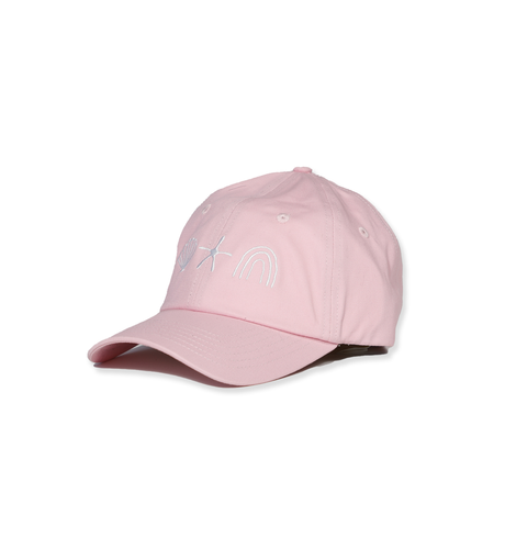Hello Stranger Dad Cap - Pink
