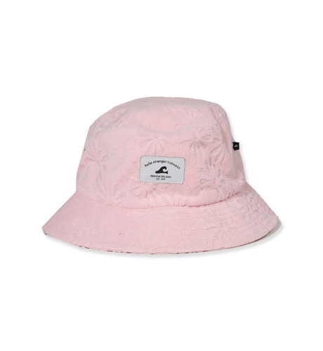 Hello Stranger Bucket Hat - Pink