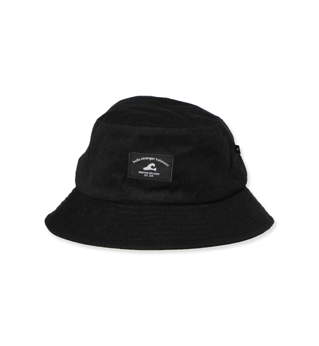 Hello Stranger Bucket Hat - Black
