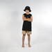 Hello Stranger Bucket Hat - Black