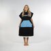 Hello Stranger Poncho Towel - Black/Blue