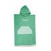 Hello Stranger Poncho Towel - Green/Green