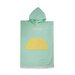 Hello Stranger Poncho Towel - Mint/Yellow