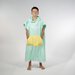 Hello Stranger Poncho Towel - Mint/Yellow