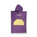 Hello Stranger Poncho Towel - Purple/Yellow