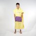 Hello Stranger Poncho Towel - Yellow/Purple