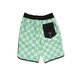 Hello Stranger Kermit Long Board Short - Green Check