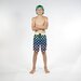 Hello Stranger Super Long Board Short - Multi Check