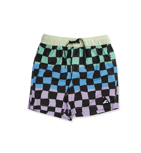 Hello Stranger Super Board Short - Multi Check